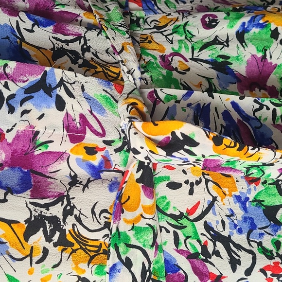 Vintage Ditsy Floral Dress (M/L) - Picture 4 of 8